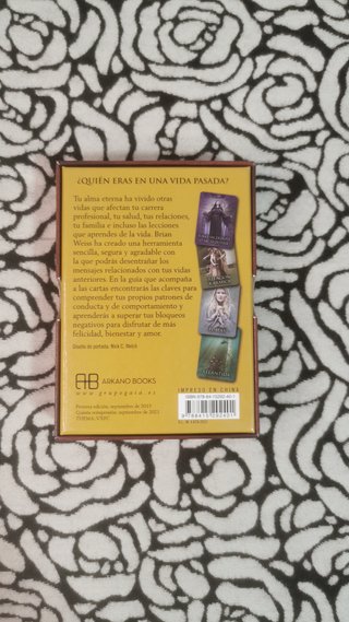 Cartas Oráculo de las Vidas Pasadas