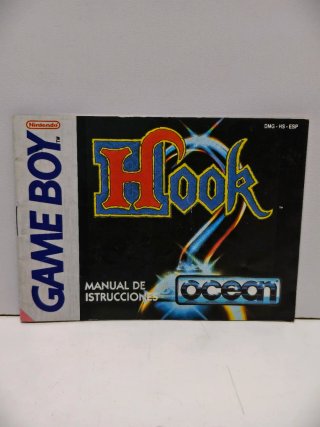Manual Hook Game Boy Nintendo DMG-HS-ESP