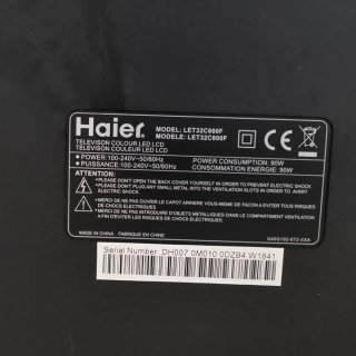 TV Haier 32 (No enciende)