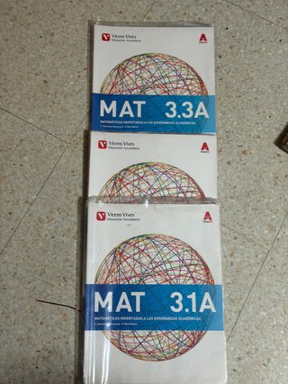 MAT 3 Matemáticas orientadas a las enseñanzas a...