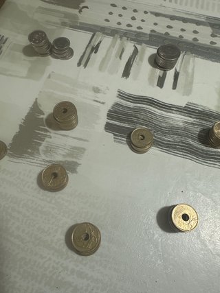 Lote de monedas antiguas pesetas