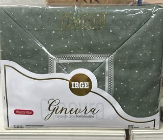Completo Lenzuola Matrimoniale IRGE Ginevra