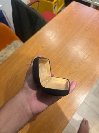Funda de gafas Bulgari negra