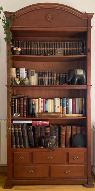Librería Estantería Madera Maciza 2,26x 1,02 ancho
