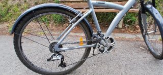 Bicicleta Gris B'Twin