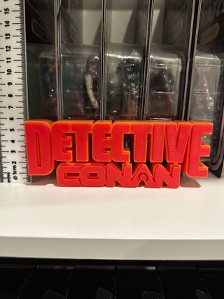 Detective Conan 3D logo