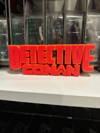 Detective Conan 3D logo