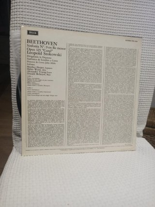 Vinilo Beethoven Sinfonía 9 Coral