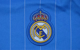Camiseta Retro Real Madrid Adidas Azul