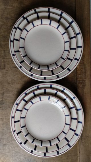 Lote 6 Platos Vintage Ceraminter Italia