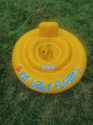 Flotador Bebé Intex My Baby Float Amarillo