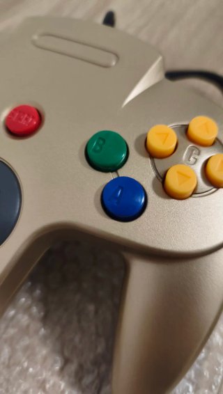 Nintendo 64 Controller Oro Gold Edition N64