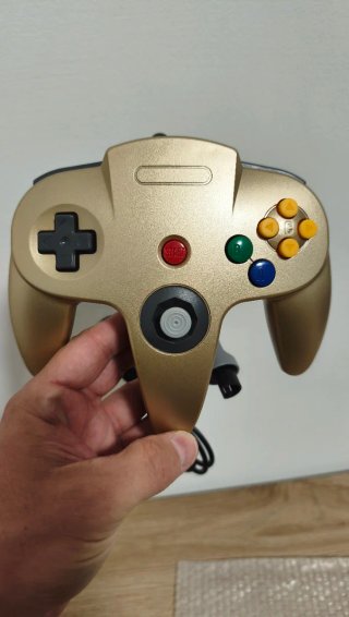 Nintendo 64 Controller Oro Gold Edition N64