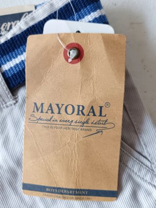 Pantalón pana niño Mayoral beige