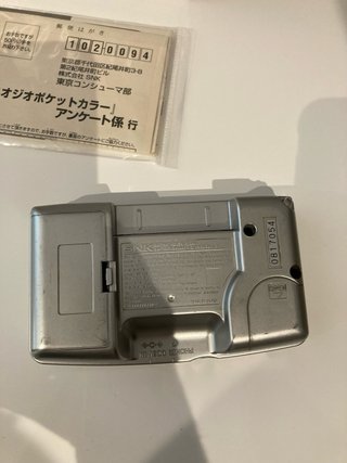 SNK Neo Geo Pocket Color Plata