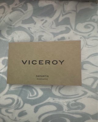 Reloj Viceroy Cerámica Negro y Plateado