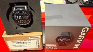 Garmin Fenix 7S Pro Zafiro Solar Negro 42 mm