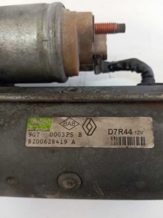 Motor arranque renault 8200628419a scenic i 16694