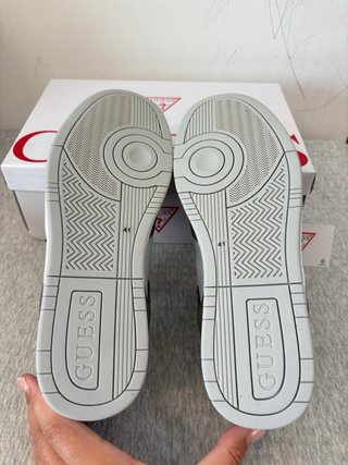 Scarpe Guess Uomo Tg 41 Grigio Bianco