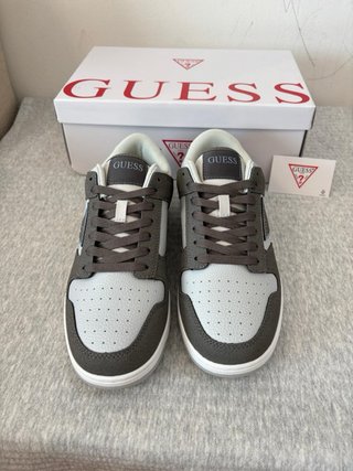 Scarpe Guess Uomo Tg 41 Grigio Bianco
