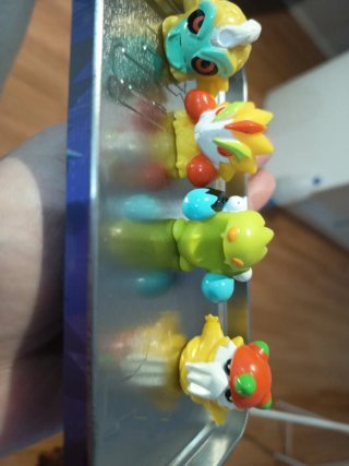 Figuras de goma Bungees Flick,cuatro figuras