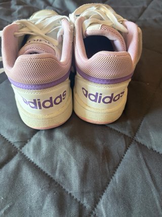 Zapatillas Adidas Blancas y Rosas Talla 36