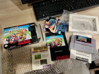 Super Mario Kart Nintendo SNES