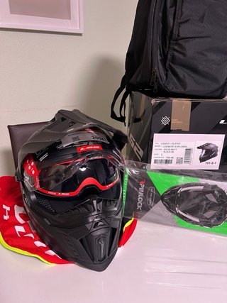 Casco LS2 MX701 Explorer Negro Mate Talla L