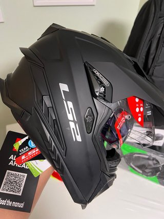 Casco LS2 MX701 Explorer Negro Mate Talla L