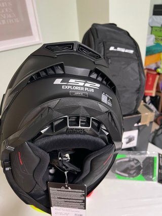 Casco LS2 MX701 Explorer Negro Mate Talla L