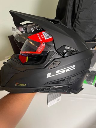 Casco LS2 MX701 Explorer Negro Mate Talla L
