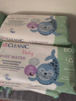 Salviettine Umidificate Cleanic (Box 16x50)
