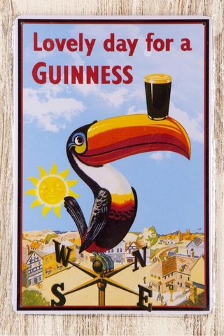 (008) Cartel Lovely day for a Guinness