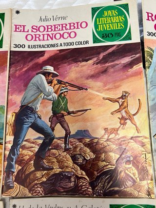 Revistas antiguas Joyas literarias juveniles