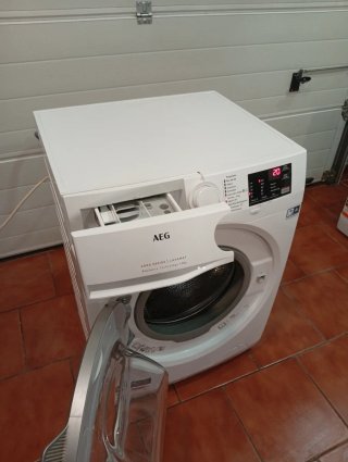 Lavadora AEG 8kg 1400 rpm A+++