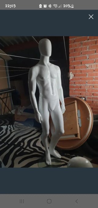 Maniquí Completo Blanco