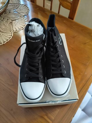 Scarpe Calvin Klein Jeans Uomo Nere Bianche
