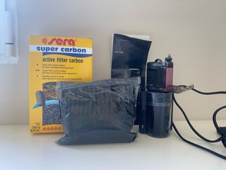 Acuario 23L completo con filtro