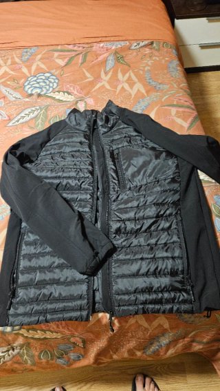 Chaqueta Neopreno Hombre Negra