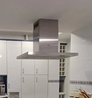 Campana Isla Siemens 90x60 Acero Inoxidable.
