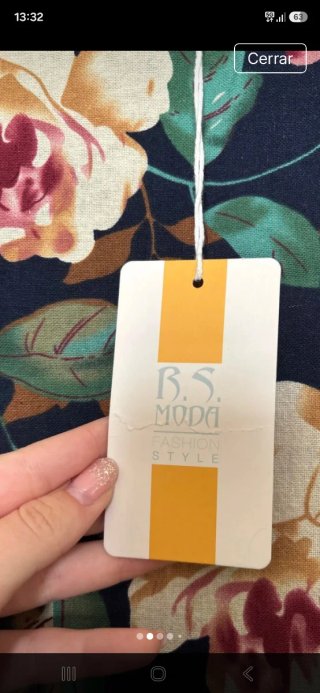 Vestido floral manga larga/corta talla XXL