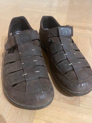 Zapatos Panama Jack Marrones