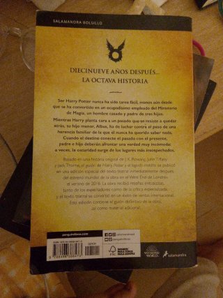 Harry Potter y el legado maldito parte 1 y 2