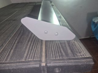 Alerón coche aluminio