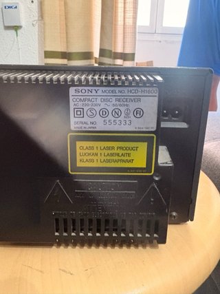 Sony MHC-1600 Mini Hi-Fi Component System