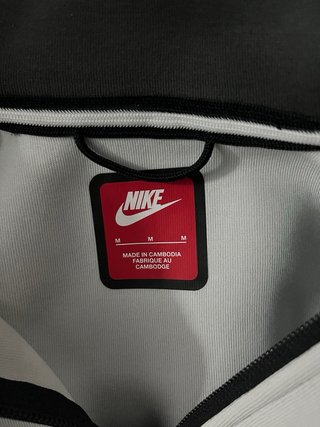 Nike Tech Fleece Gris y Turquesa Original