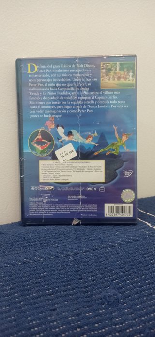 DVD Peter Pan + Peter Pan 2 Disney Precintados