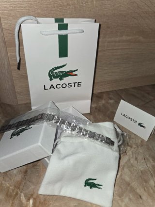 Pulsera Lacoste Acero Inoxidable Plata