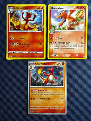 Carte Pokémon Charmeleon (Varie)