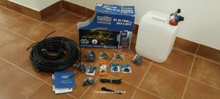 Kit riego automático gota a gota